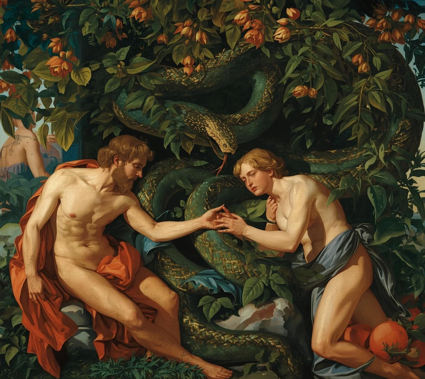 Michel-Ange – Adam et Ève